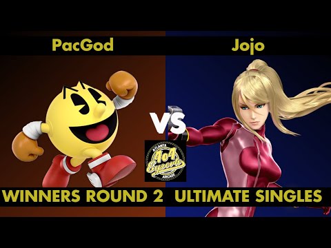SSBU - 4o4 Smash Night 17 - CT| PacGod (Pac-Man) vs Jojo (Zero Suit Samus) - Winners Round 2