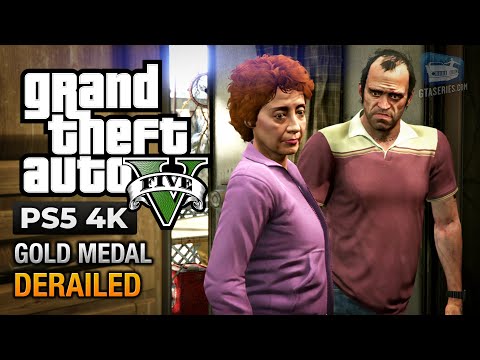 GTA 5 PS5 - Mission #52 - Derailed [Gold Medal Guide - 4K 60fps]