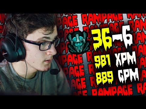 Miracle- Unstoppable Phantom Assassin - 36 Kills Rampage Master - Dota 2