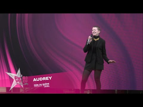 Audrey - Swiss Voice Tour 2023, Parc du Rhône, Collombey