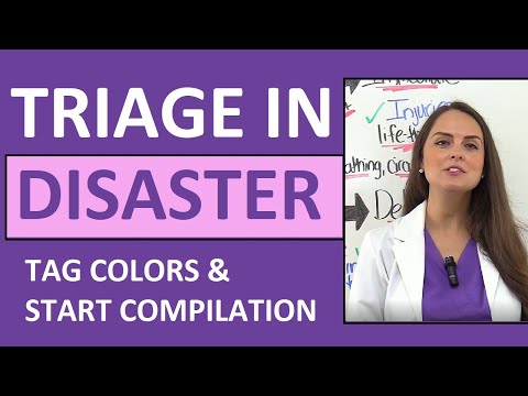 Disaster Triage Nursing (Color Tag System & START Method) for Mass Casualty