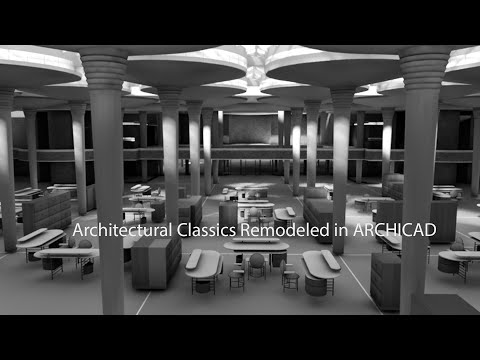Modeling Johnson WAX Headquarters – Architectural Classics Remodeled in ARCHICAD