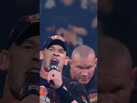 Randy Orton JUST RKO’d John Cena 😱😱😱 #RawAfterMania #WWERaw