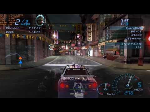 Need for Speed Underground Walkthrough Part 84 - "Skirt The Issue"