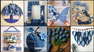 Amazing Denim Crafts Ideas | DIY Upcycled Jeans Home Decor & Accessories ✨