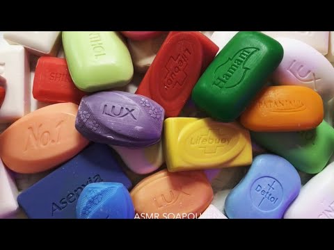 ASMR Soap Haul-Opening/Tapping Sound- SOOTHING ASMR (NO CUTTING)