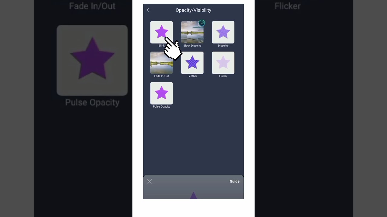 Blink effect tutorial in alight motion||#bharateditz #shorts