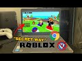 How To Play Roblox On Your Chromebook In 2026 SECRET WAY