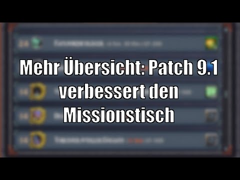 Endlich! Blizzard verbessert mit 9.1 den Missionstisch [World of Warcraft: Shadowlands]