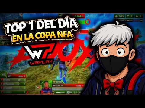 ASI ES COMO QUEDAMOS TOP 1 DEL DIA EN LA COPA NFA 🥶🇧🇷  | FREE FIRE ☠️