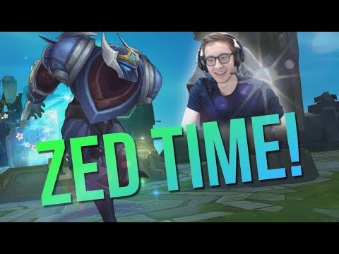 ZED TIME! - TSM Bjergsen Solo Queue ft. RalleZ & MadLife - Funny Moments & Highlights