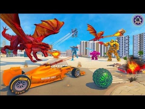 Flying Dragon Robot Transform gameplay