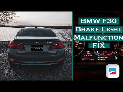 Right Brake Lamp Malfunction Bmw