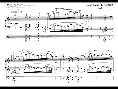 Jean-Louis Florentz - Debout sur le soleil, Op. 8 [score video]