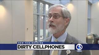 VIDEO: Swabbing Irene O'Connor's phone