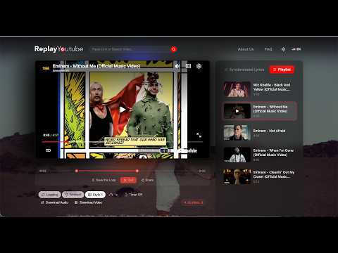 ReplayYouTube 공식 영상 미리보기