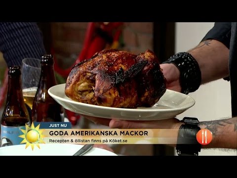 Så gör du pulled chicken - Nyhetsmorgon (TV4)