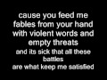 rihanna love the way you lie slow lyrics 