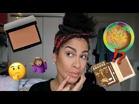 BATTLE OF THE BRONZERS!!! | COMPARISON SWATCHES + DEMO | kinkysweat