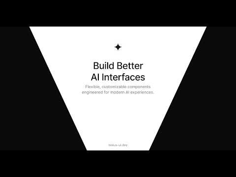 Nexus UI 공식 영상 미리보기