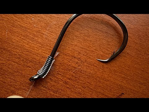 The real way to snell a fishing hook