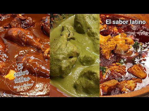 🔴¡Menú Completo de Comida Típica Mexicana! 3 Recetas Que no pueden Faltar en tus Fiestas💥👌