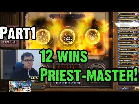 Amaz 12 wins Arena with Priest P1 - Priest-Master!