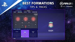 PlayStation FIFA 21 - Tips Tricks & Guide: The Four Best Formations | PS Competition Center anuncio