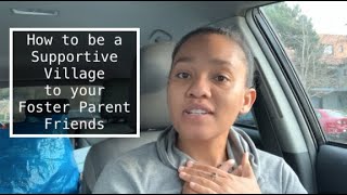 How to be the Supportive Foster Care Village to Your Foster Parent Friends | #fostercare