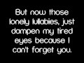 Lonely Lullaby Owl City Lyrics
