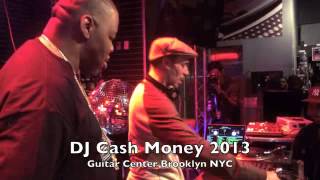 DJ Cash Money live @ Guitar Center 2013