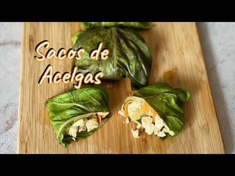 SACOS DE ACELGAS RELLENOS!!