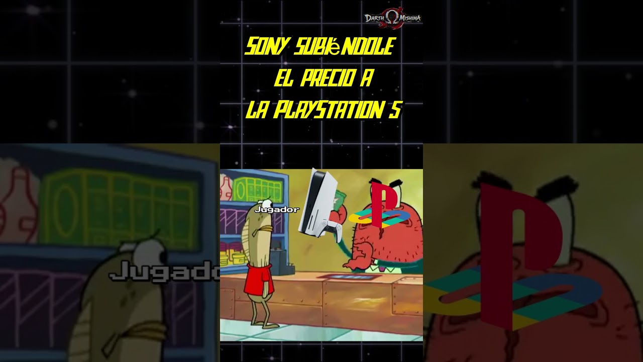 Sony subiéndole el precio a la PlayStation 5 #shorts #memes #humor #playstation #playstation5