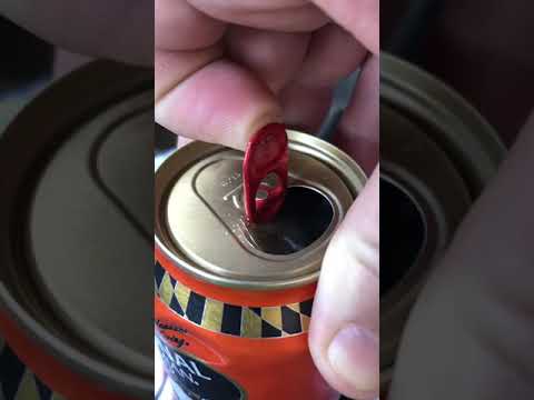 Cracking open a beer