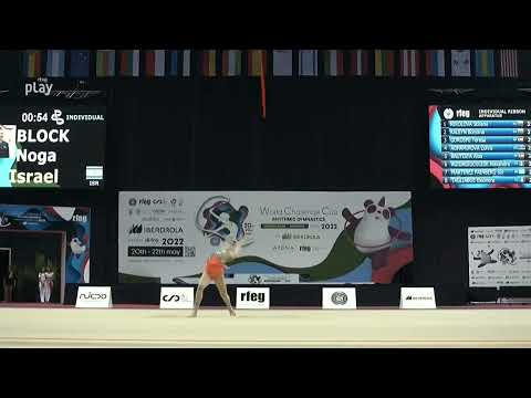 Noga Block Ribbon AA Qualification World Challenge Cup Pamplona 2022