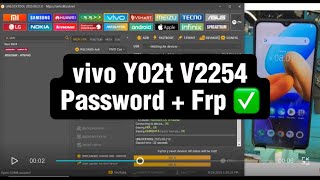 vivo Y02t V2254 Password + Frp bypass with UnlockTool