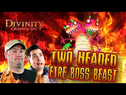 Divinity Original Sin: Two Headed Fire Boss Take 2 (Part 47) Team Double Dragon