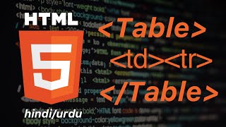 Download the video "HTML Tables Made Easy: Complete Guide Using VSCode"