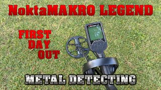 Metal Detecting: Nokta Makro Legend - First Day Out