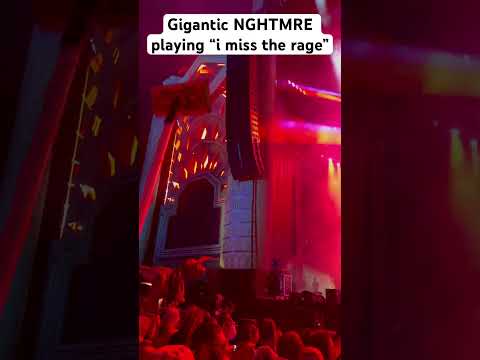 Gigantic NGHTMRE playing “I miss the rage” @electricforest @NGHTMRE @biggigantic #sweetstatik