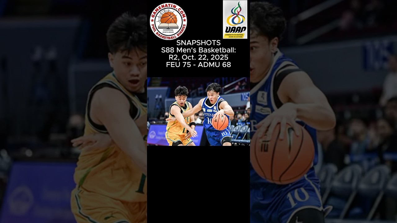 Snapshots: Men's Basketball - FEU 75 - Ateneo 68