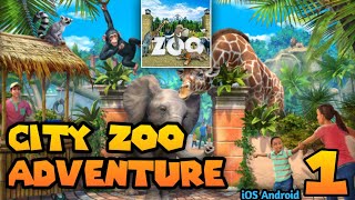 City Zoo Tycoon Adventure Park Gameplay Walkthrough Part-1 (iOS Android)