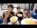Noodles Eating Challenge With Chopsticks