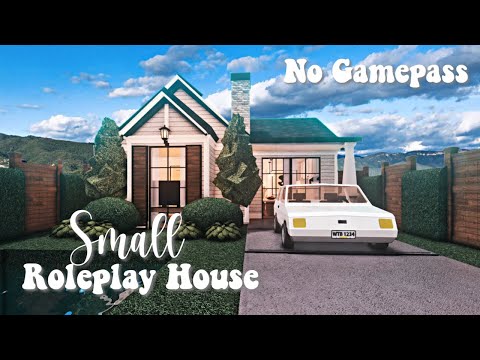 Roblox Bloxburg - No Gamepass Small Roleplay House - Minami Oroi