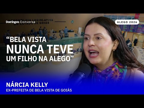 NÁRCIA KELLY DIZ QUE BELA VISTA DE GOIÁS ESTÁ "ÓRFÃ" NA ALEGO E LANÇA CANDIDATURA À ASSEMBLEIA