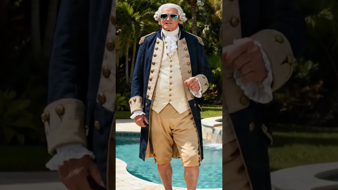 Founding Father Approved | Custom Pools by Agua Construction in Palm Coast #poolbuilder #palmcoast