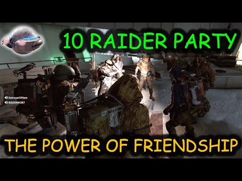 Goofy STELLA MONTIS Night Raid | Arc Raiders Friendly Lobbies