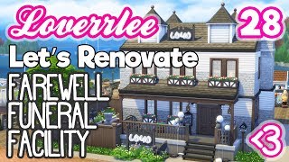Farewell Funeral Facility (Let's Renovate in the Sims 4)
