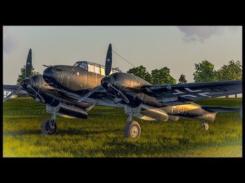 Dusk Intercept - Bf 110 Nachtjäger - IL-2 Cliffs of Dover Blitz - TWC Server