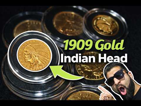 Ho comprato una moneta d'oro degli indiani d'America del 1909!